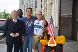 L to R: Claude, Michael, Dino, Jeffrey.